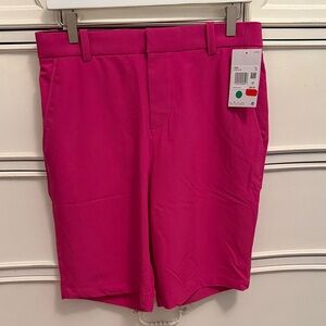 Nike Men's Pink Flat Front Shorts